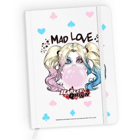 Dc Comics Cuaderno Cuadriculado Harley Quinn A5 96 Hojas Dc Comics Cuaderno Cuadriculado Harley Quinn A5 96 Hojas